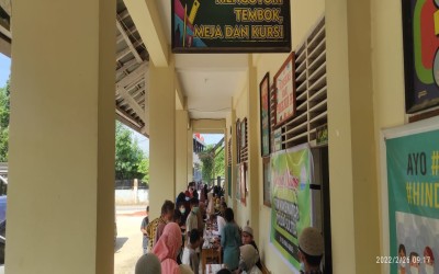 Polda Sultra kembali menyelenggarakan Vaksinasi di SD Ibnu Abbas Kendari